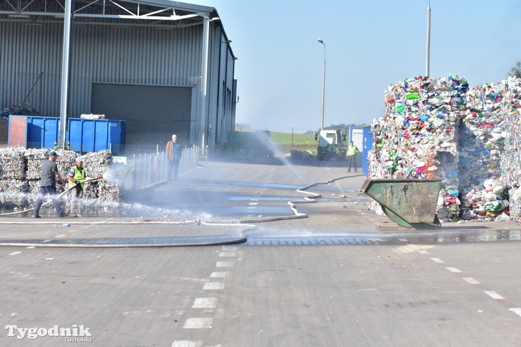 Ćwiczenia strażackie pod Tucholą (09.09.2021 r.)