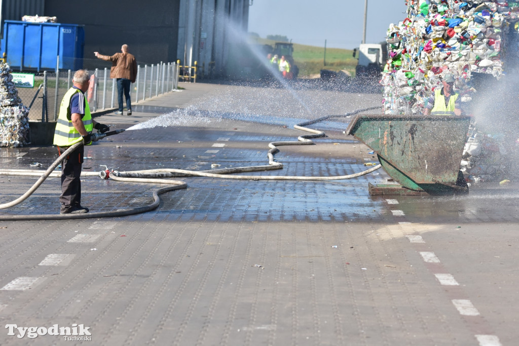 Ćwiczenia strażackie pod Tucholą (09.09.2021 r.)