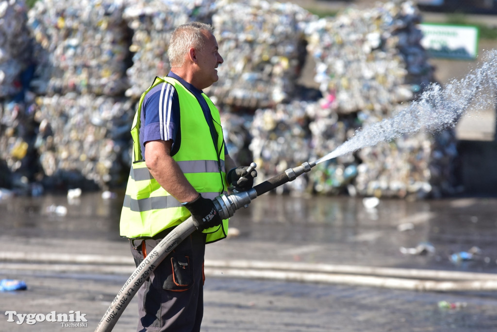 Ćwiczenia strażackie pod Tucholą (09.09.2021 r.)