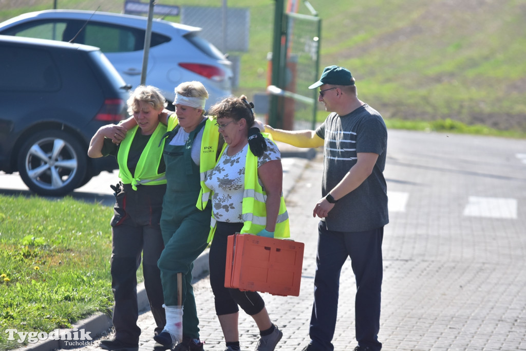 Ćwiczenia strażackie pod Tucholą (09.09.2021 r.)