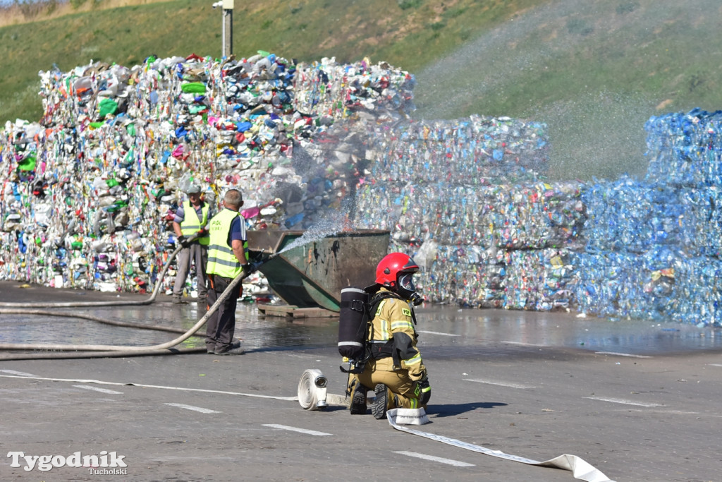 Ćwiczenia strażackie pod Tucholą (09.09.2021 r.)