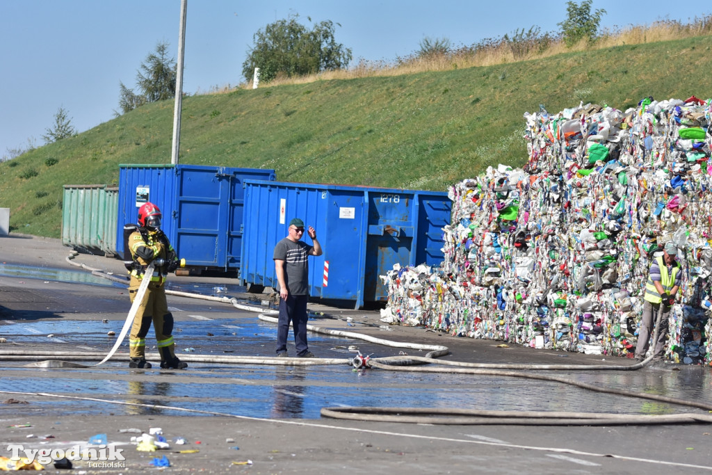 Ćwiczenia strażackie pod Tucholą (09.09.2021 r.)