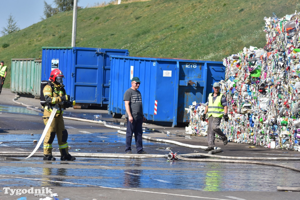 Ćwiczenia strażackie pod Tucholą (09.09.2021 r.)