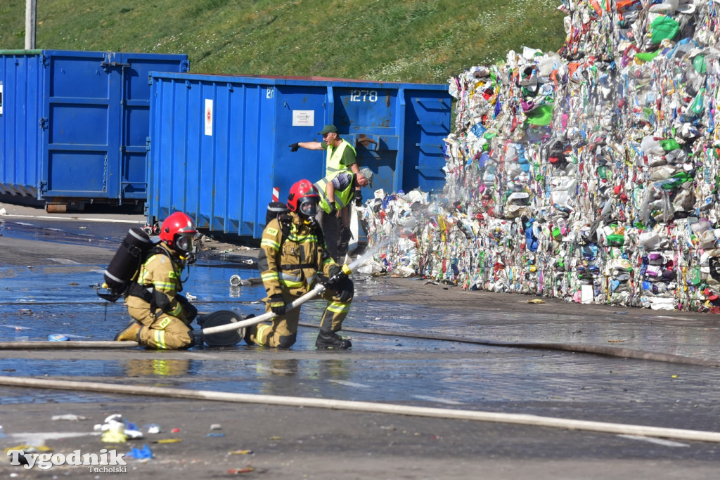 Ćwiczenia strażackie pod Tucholą (09.09.2021 r.)