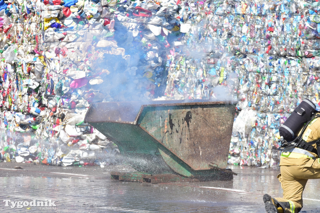 Ćwiczenia strażackie pod Tucholą (09.09.2021 r.)