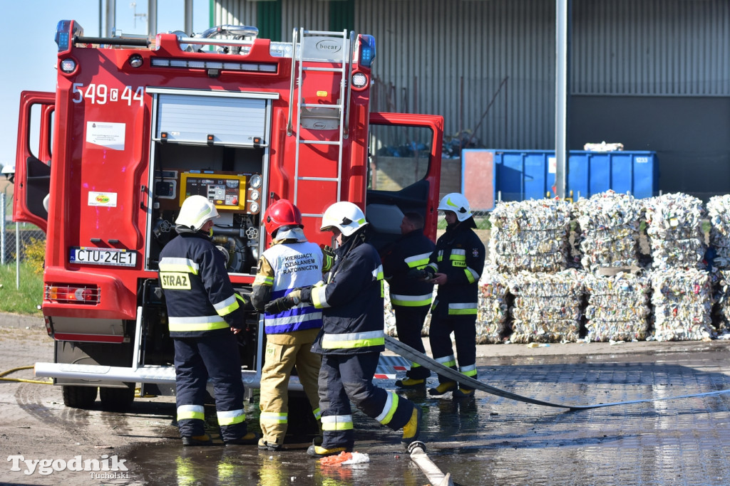 Ćwiczenia strażackie pod Tucholą (09.09.2021 r.)