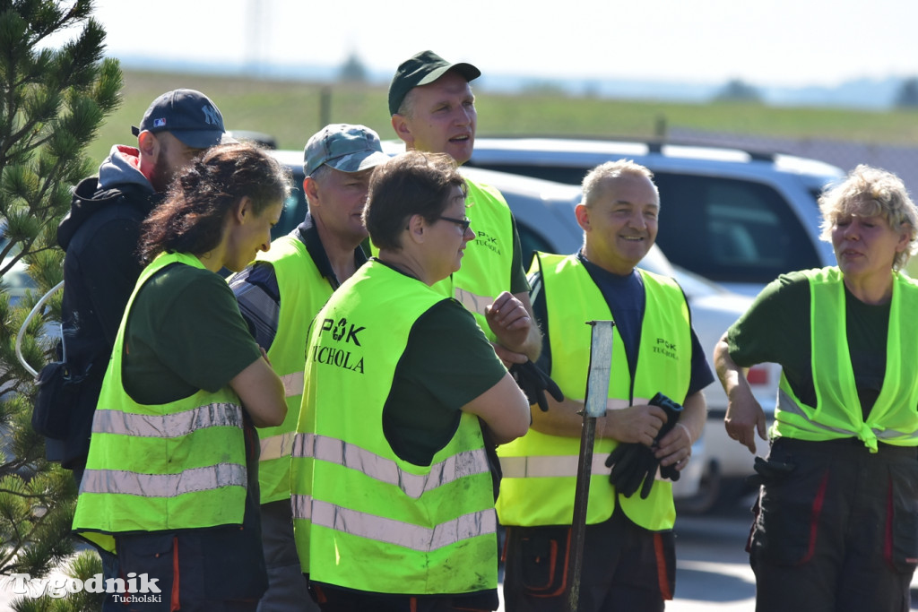 Ćwiczenia strażackie pod Tucholą (09.09.2021 r.)