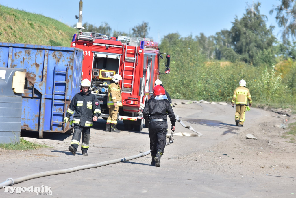 Ćwiczenia strażackie pod Tucholą (09.09.2021 r.)