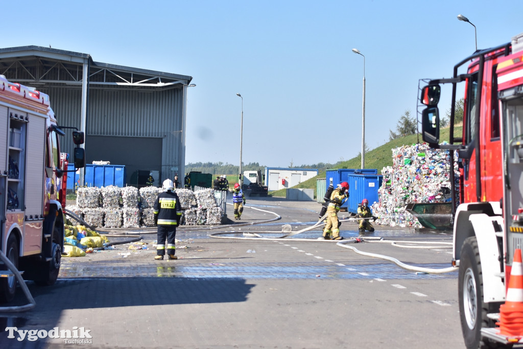 Ćwiczenia strażackie pod Tucholą (09.09.2021 r.)