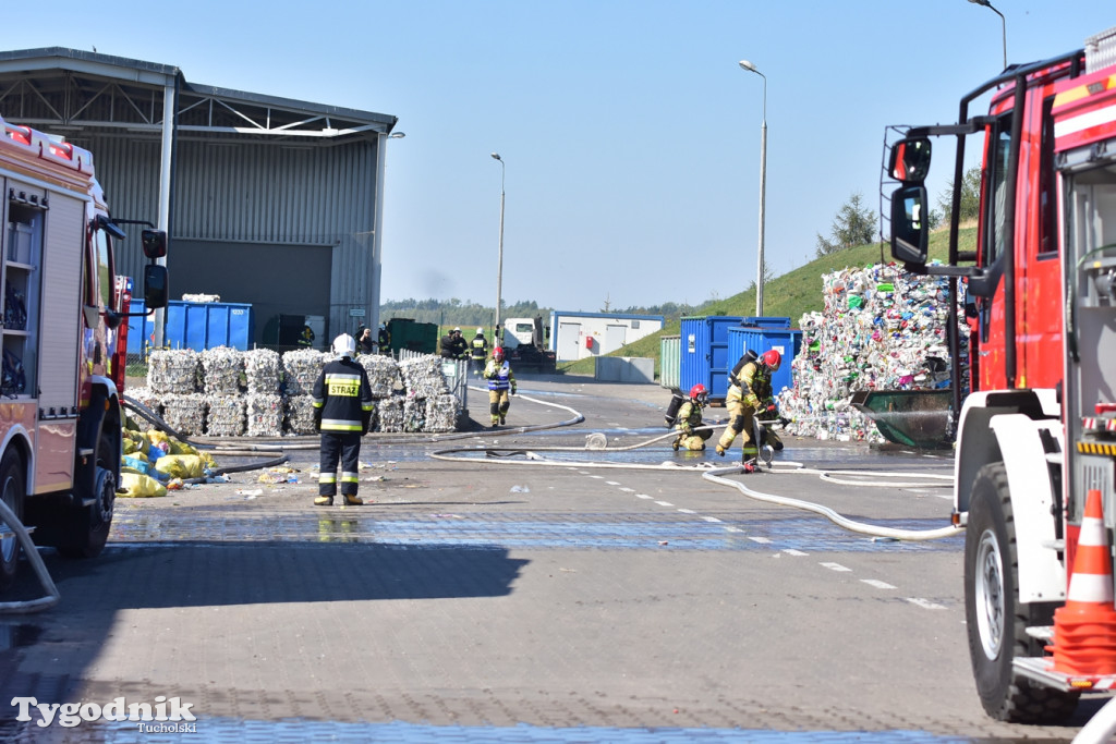 Ćwiczenia strażackie pod Tucholą (09.09.2021 r.)