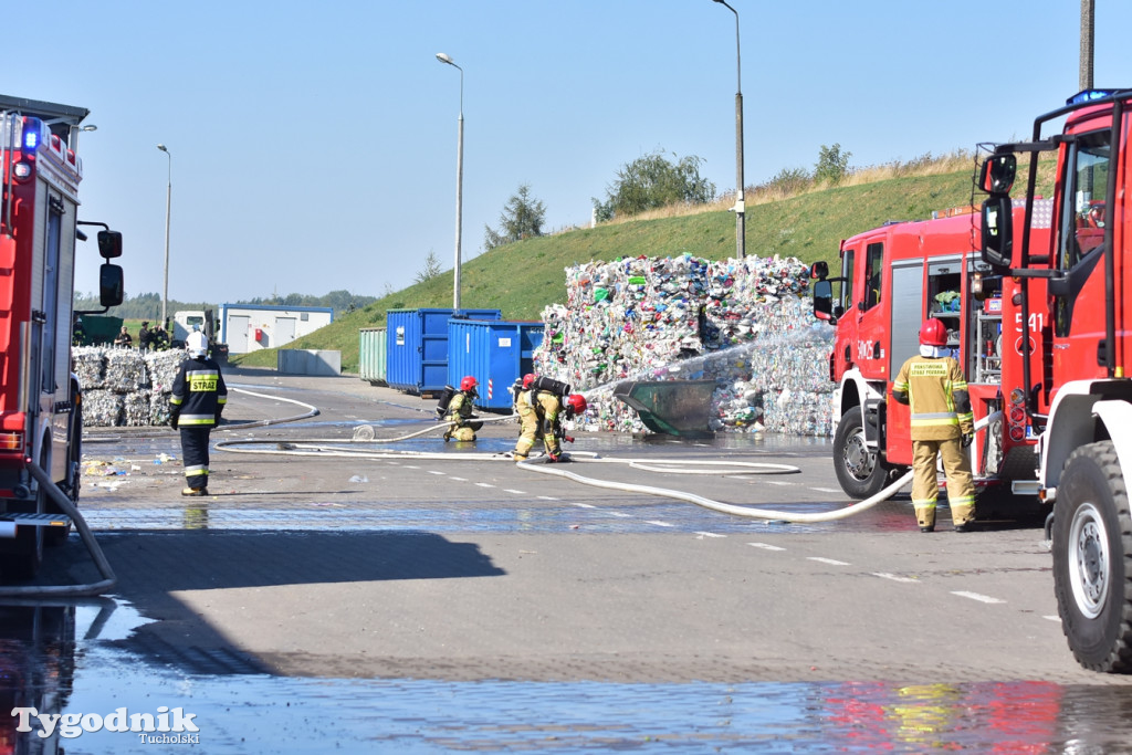 Ćwiczenia strażackie pod Tucholą (09.09.2021 r.)