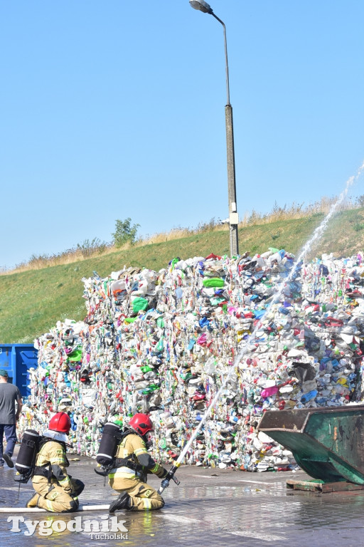 Ćwiczenia strażackie pod Tucholą (09.09.2021 r.)