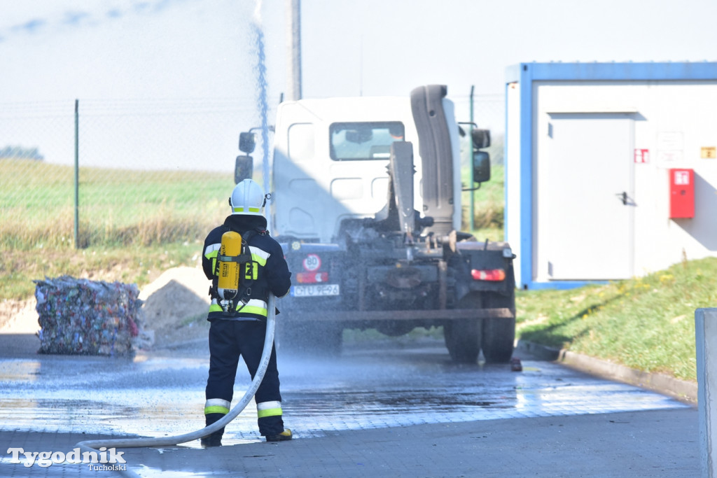 Ćwiczenia strażackie pod Tucholą (09.09.2021 r.)