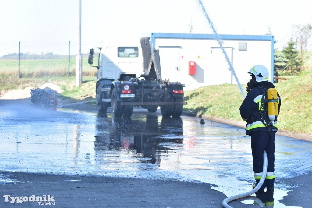 Ćwiczenia strażackie pod Tucholą (09.09.2021 r.)