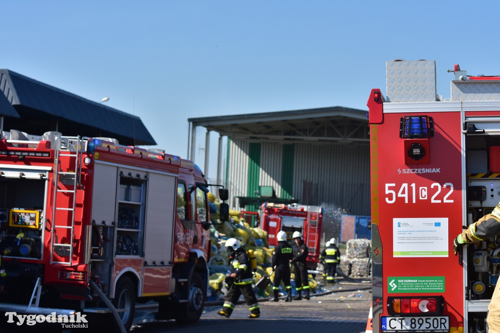 Ćwiczenia strażackie pod Tucholą (09.09.2021 r.)