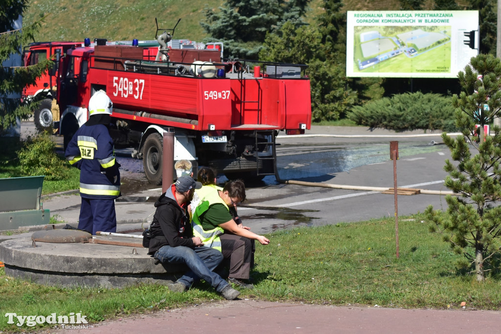 Ćwiczenia strażackie pod Tucholą (09.09.2021 r.)