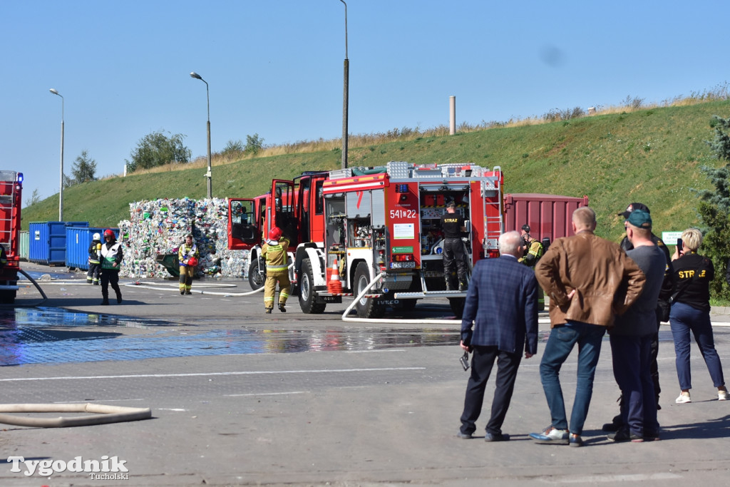 Ćwiczenia strażackie pod Tucholą (09.09.2021 r.)