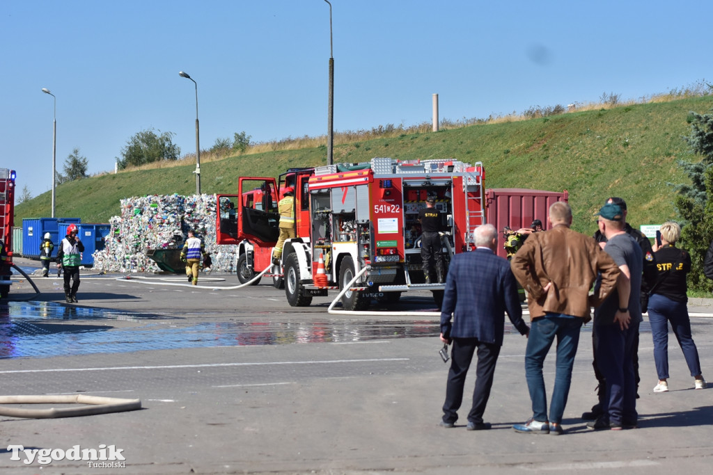 Ćwiczenia strażackie pod Tucholą (09.09.2021 r.)