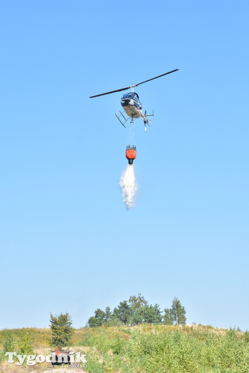 Ćwiczenia strażackie pod Tucholą (09.09.2021 r.)