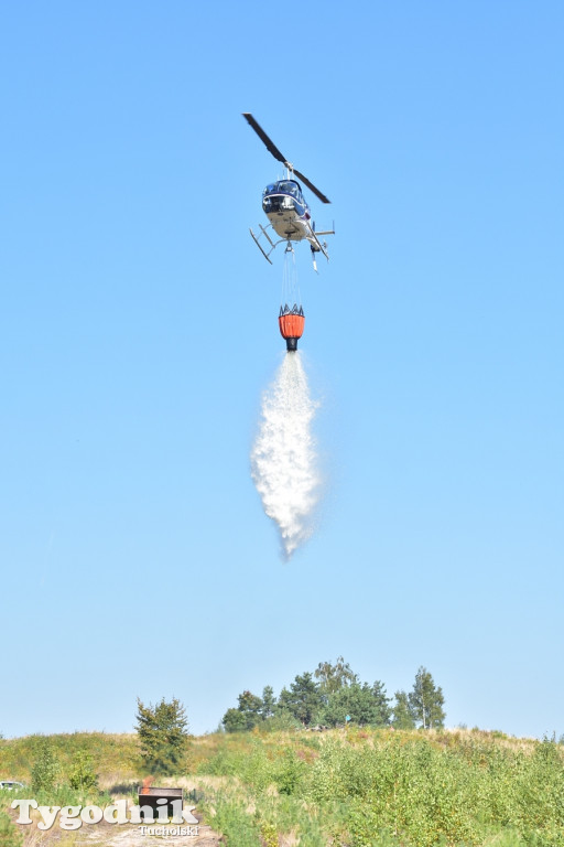 Ćwiczenia strażackie pod Tucholą (09.09.2021 r.)