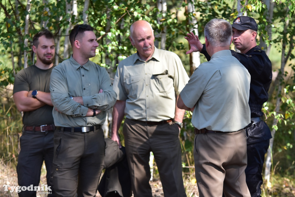 Ćwiczenia strażackie pod Tucholą (09.09.2021 r.)