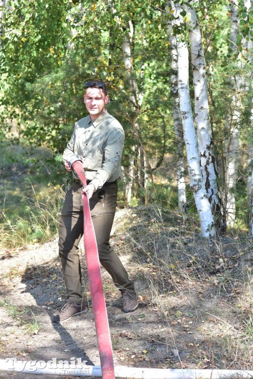 Ćwiczenia strażackie pod Tucholą (09.09.2021 r.)