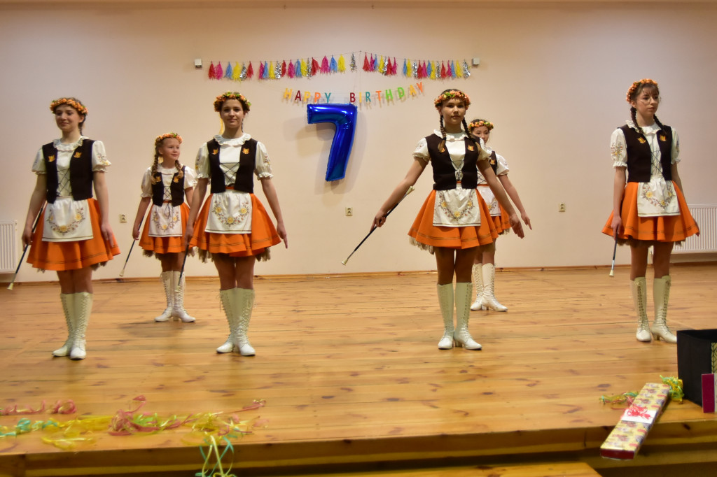 7. urodziny Mażoretek Bysławskich