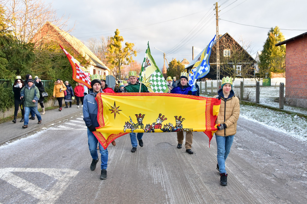 Orszak Trzech Króli w Bysławku