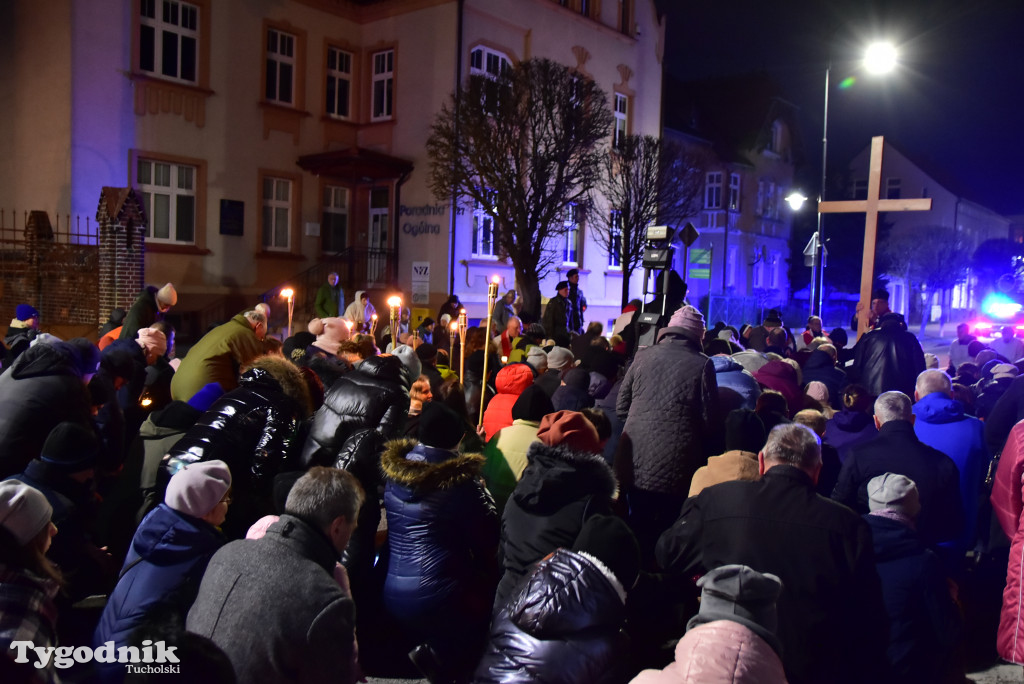 Droga Krzyżowa na ulicach Tucholi - 15.04.22
