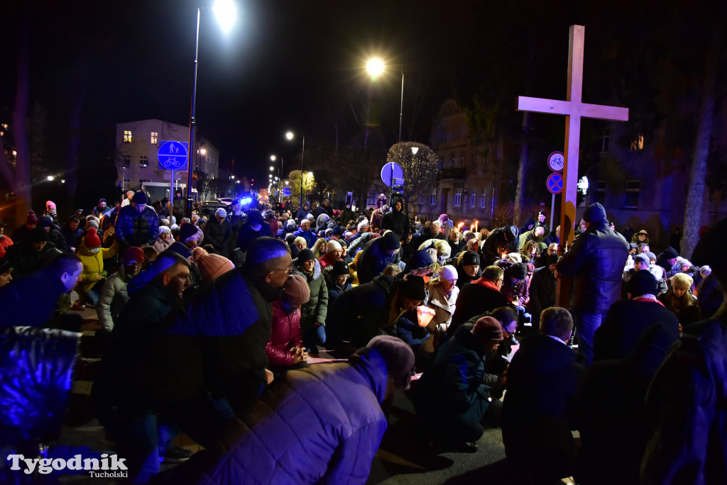 Droga Krzyżowa na ulicach Tucholi - 15.04.22