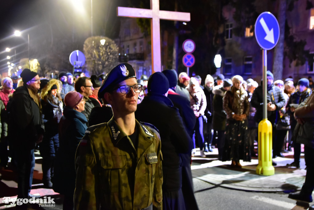 Droga Krzyżowa na ulicach Tucholi - 15.04.22