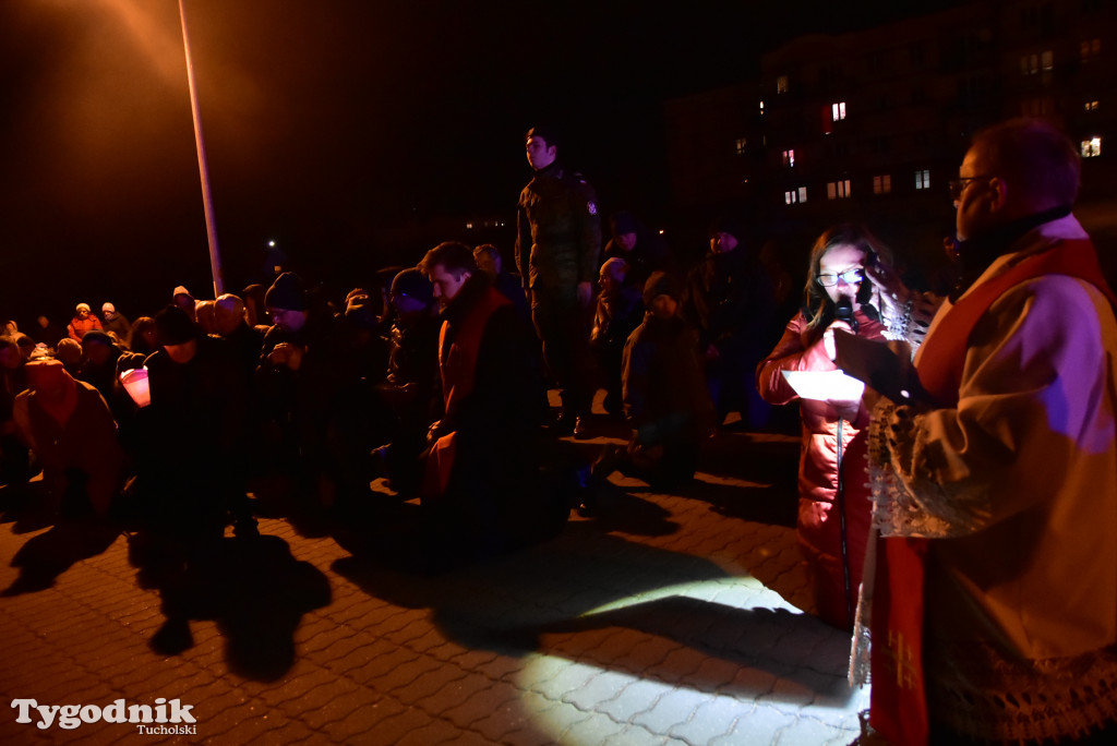 Droga Krzyżowa na ulicach Tucholi - 15.04.22