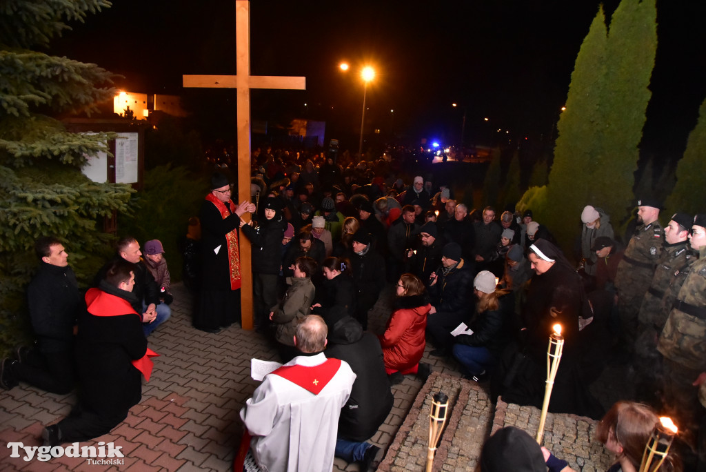 Droga Krzyżowa na ulicach Tucholi - 15.04.22