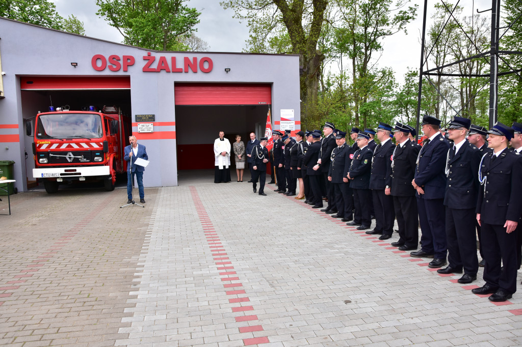 Żalno: Otwarcie remizy OSP i festyn