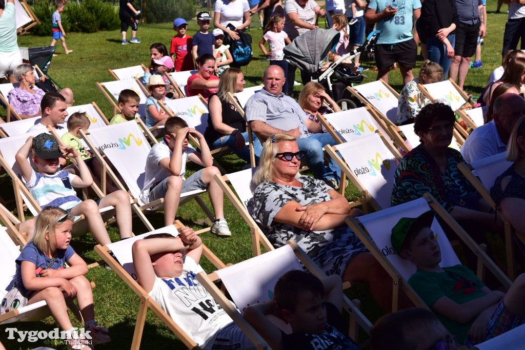 Bajkowy Dzień Dziecka na plaży w Bysławiu