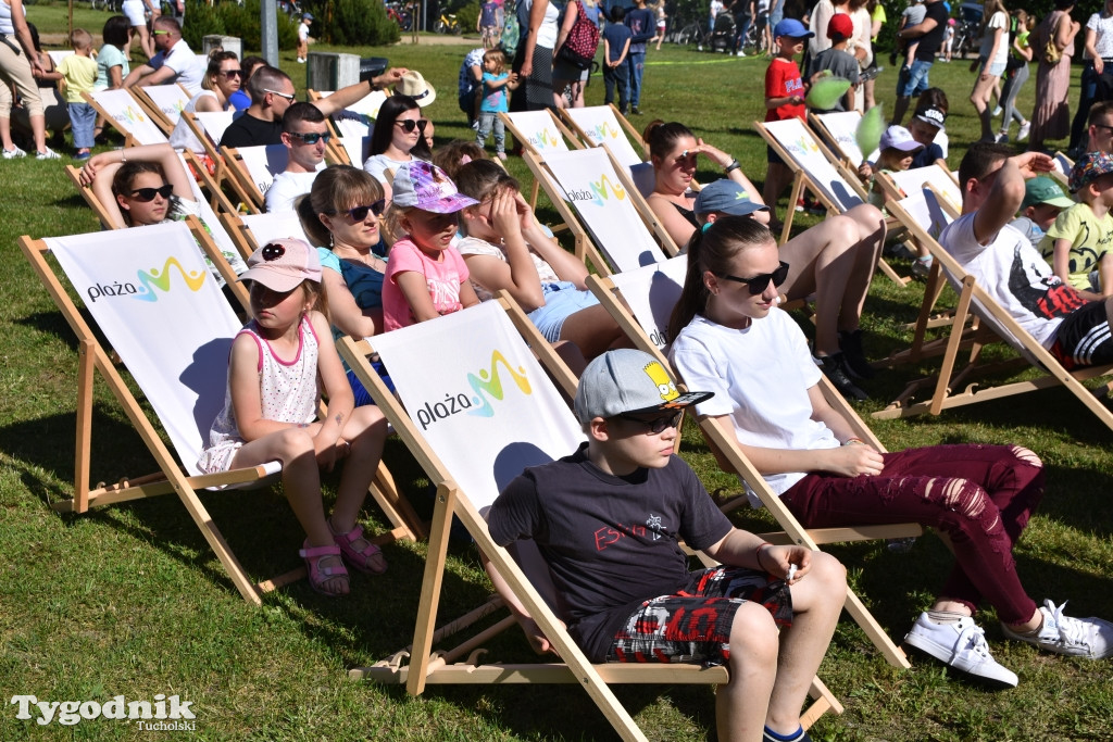 Bajkowy Dzień Dziecka na plaży w Bysławiu