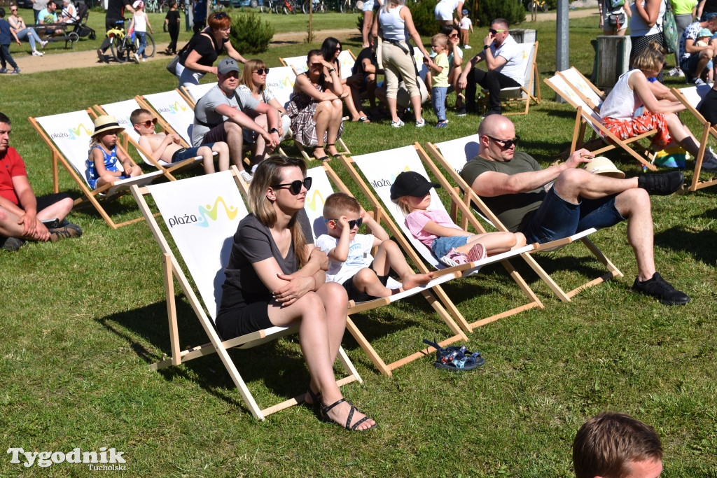 Bajkowy Dzień Dziecka na plaży w Bysławiu