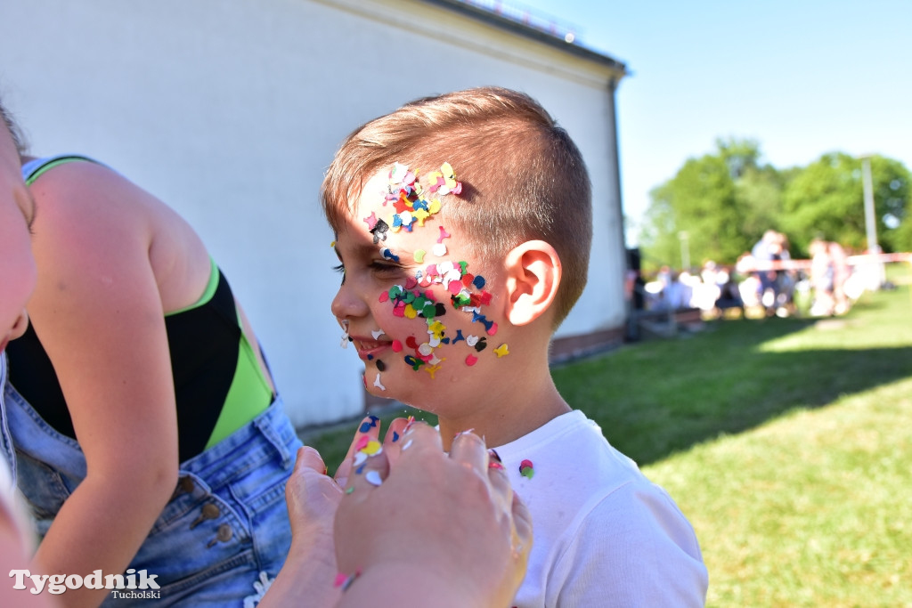 Bajkowy Dzień Dziecka na plaży w Bysławiu