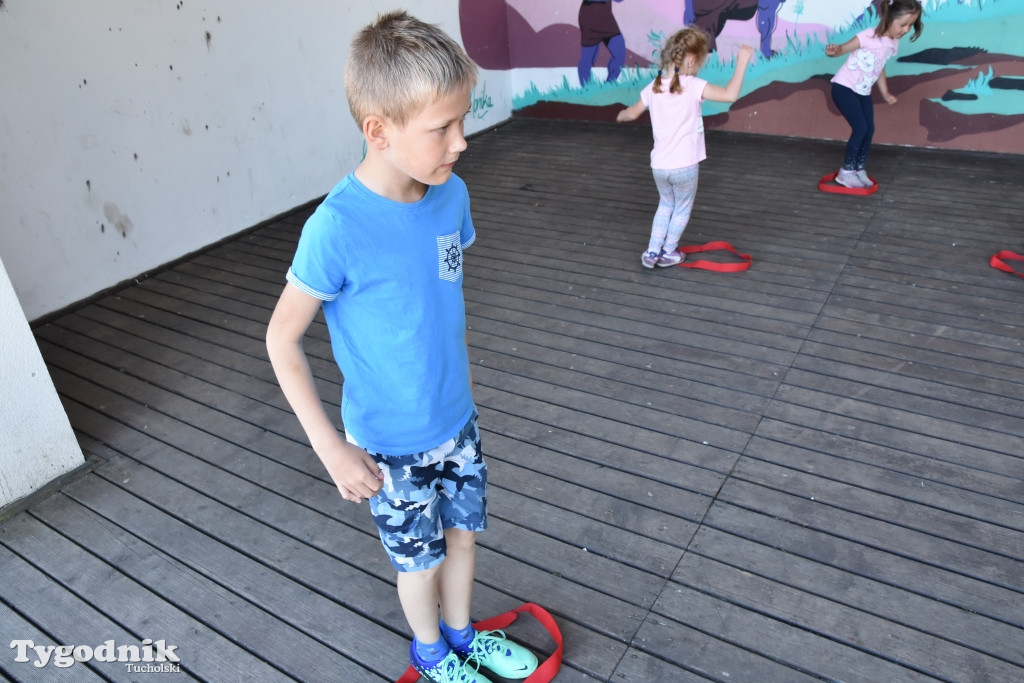 Bajkowy Dzień Dziecka na plaży w Bysławiu