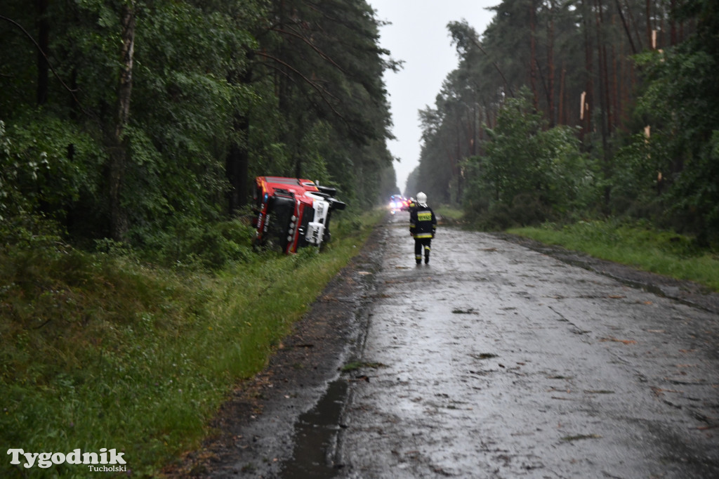 Efekty wichury w pow. tucholskim 01.07.2022