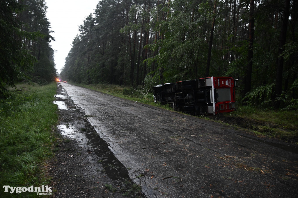 Efekty wichury w pow. tucholskim 01.07.2022