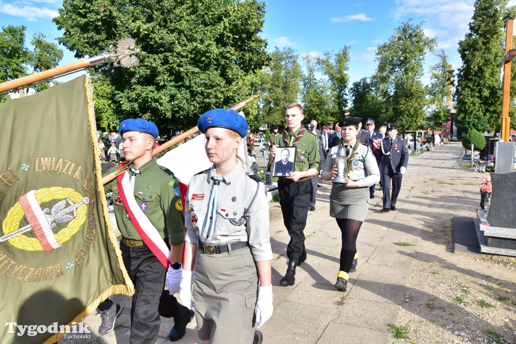 Uroczystości przy grobie majora Teodora Spychalskiego