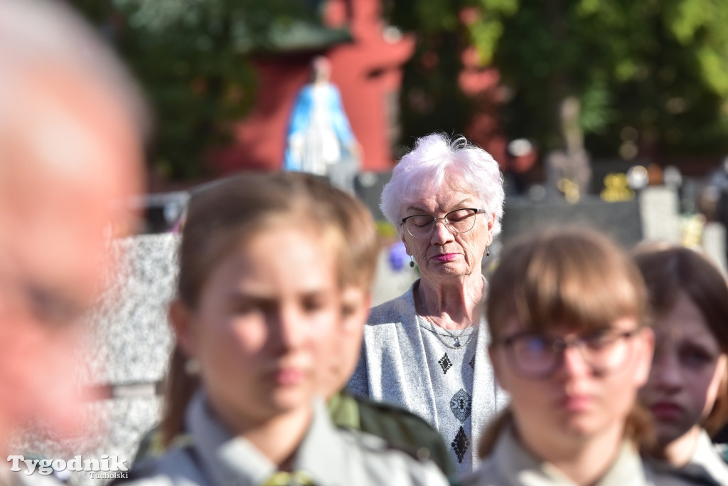 Uroczystości przy grobie majora Teodora Spychalskiego