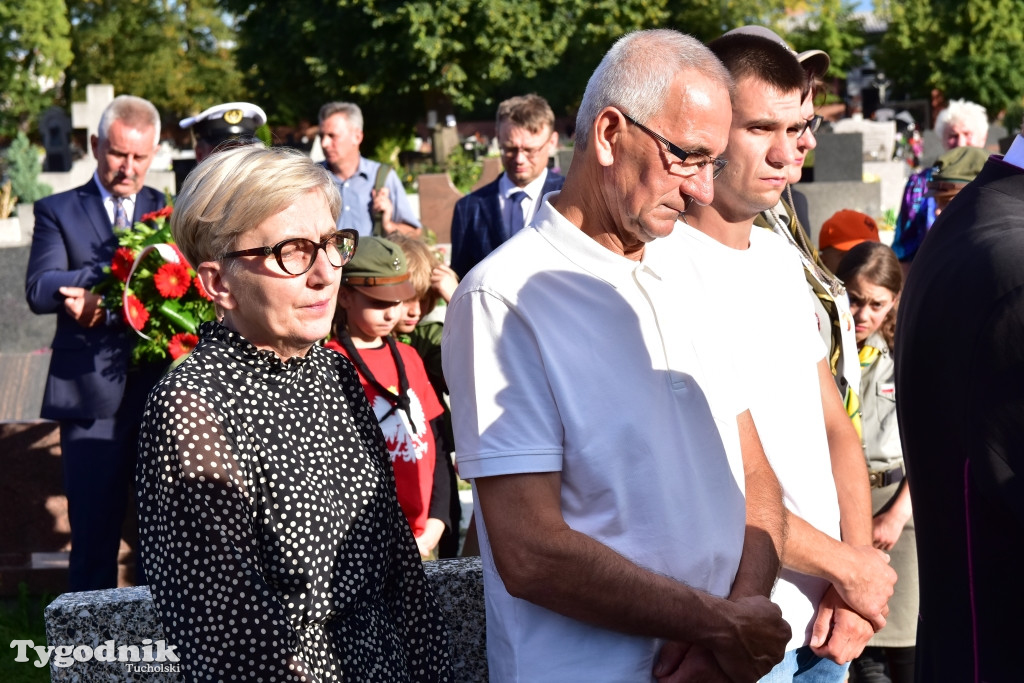 Uroczystości przy grobie majora Teodora Spychalskiego