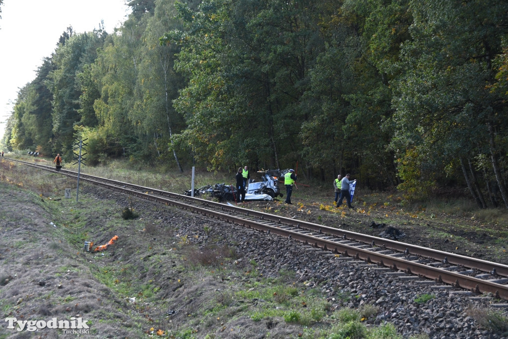 Wypadek na przejeździe kolejowym (6.10.22)