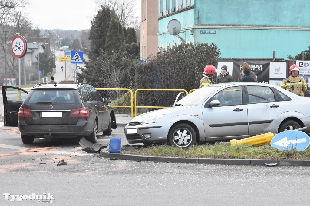 Tuchola: Zderzenie na znanym skrzyżowaniu