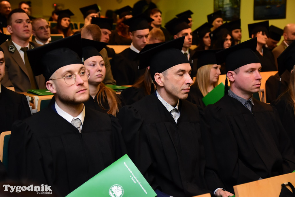 Rozdanie dyplomów absolwentom WSZŚ w Tucholi