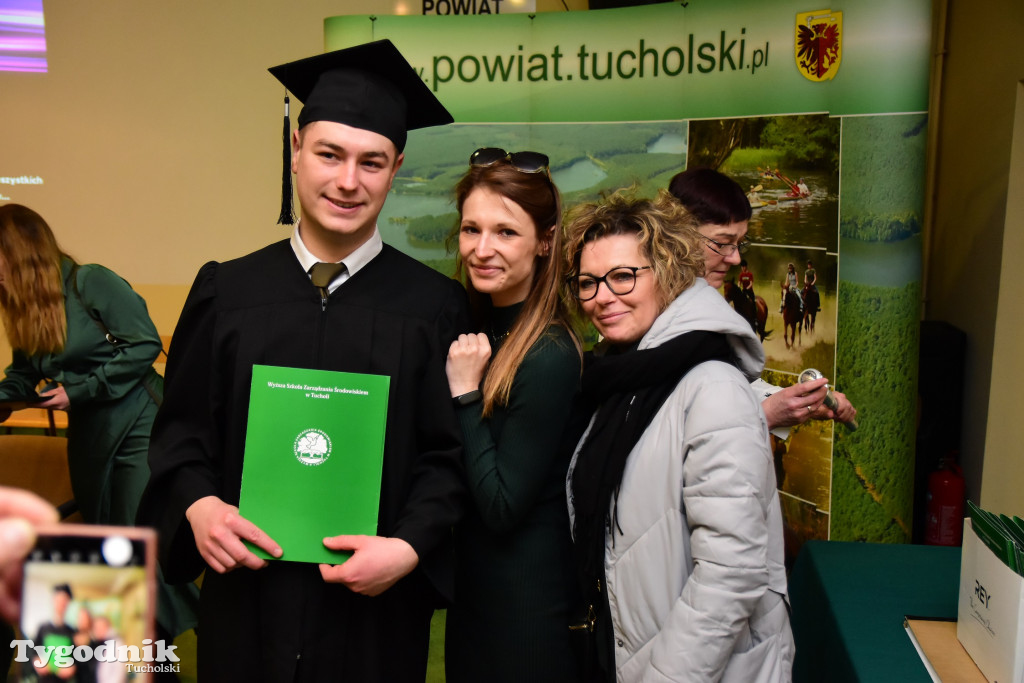 Rozdanie dyplomów absolwentom WSZŚ w Tucholi