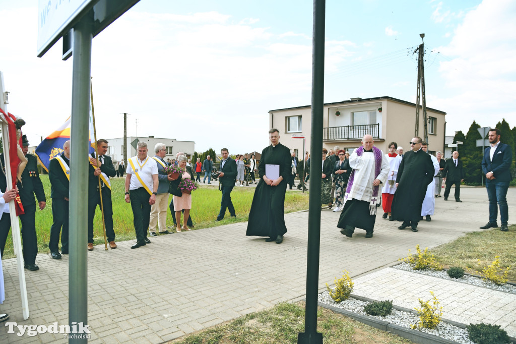 Ulica ks. Henryka Krolla w Żalnie. 17 lat temu zabito go podczas włamania