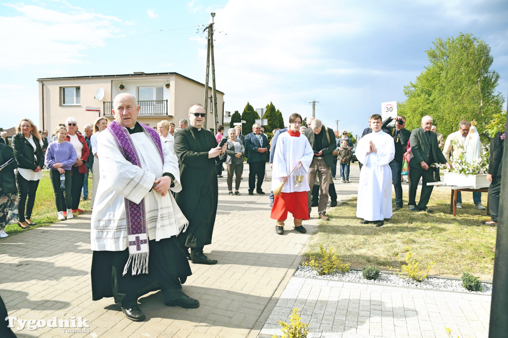 Ulica ks. Henryka Krolla w Żalnie. 17 lat temu zabito go podczas włamania